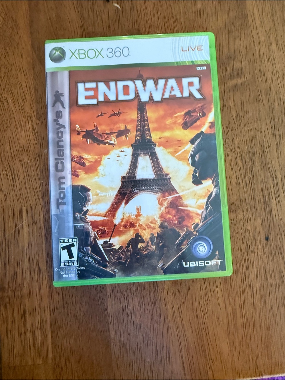 Tom Clancy's EndWar (Xbox 360) - Xbox 360 Green Case